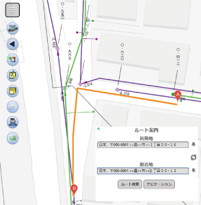 ルート検索/GPS