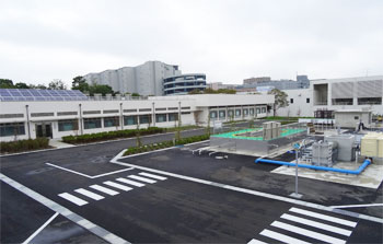 東京都下水道技術実習センター（屋外実習装置の例）